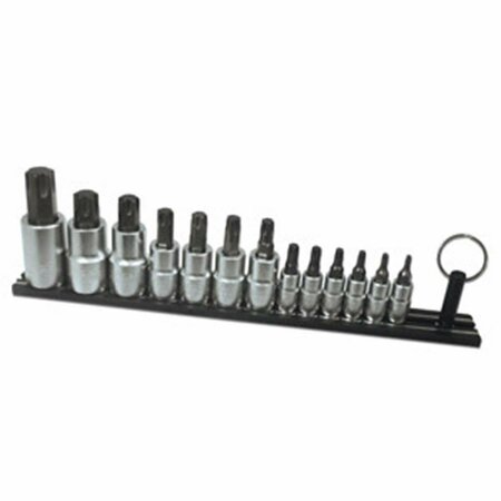 HOMECARE PRODUCTS InchEInch Torx Socket Set - 13 Piece HO3476118